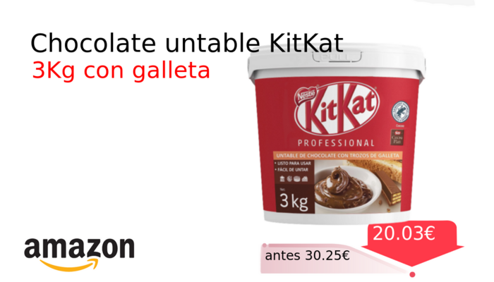 Chocolate untable KitKat