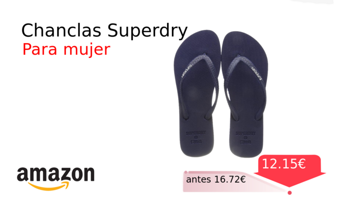 Chanclas Superdry