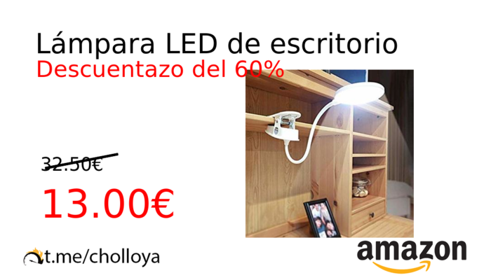 Lámpara LED de escritorio