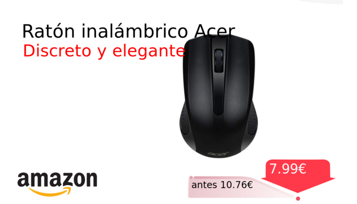 Ratón inalámbrico Acer