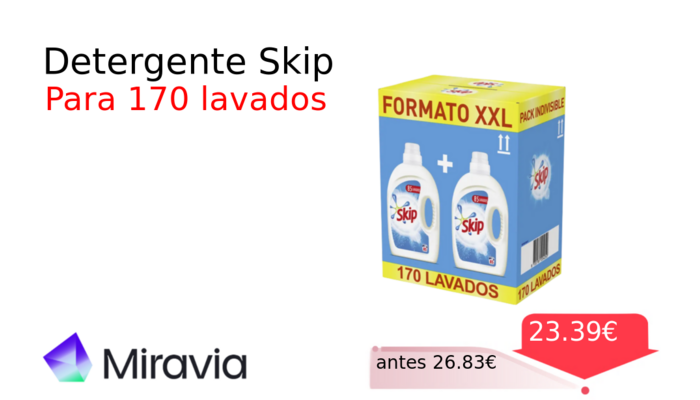 Detergente Skip