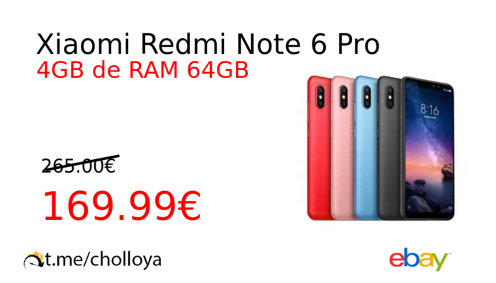 Xiaomi Redmi Note 6 Pro