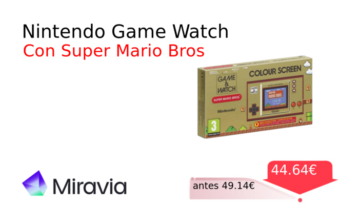 Nintendo Game Watch