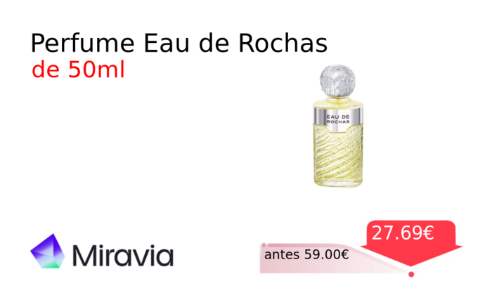 Perfume Eau de Rochas