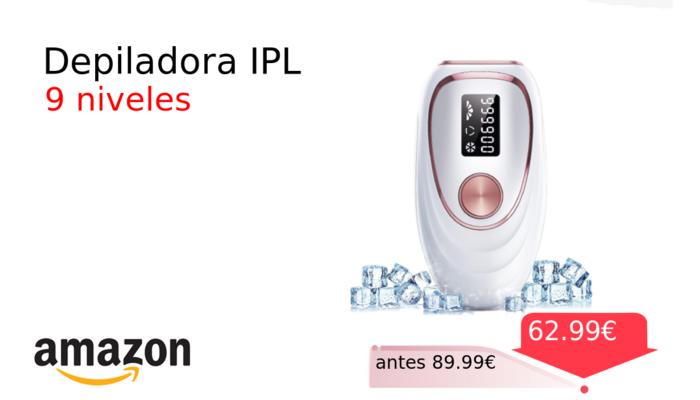 Depiladora IPL