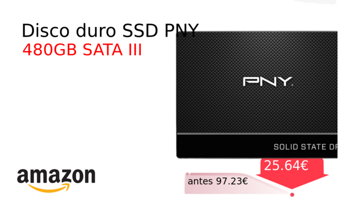 Disco duro SSD PNY
