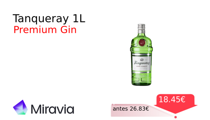 Tanqueray 1L