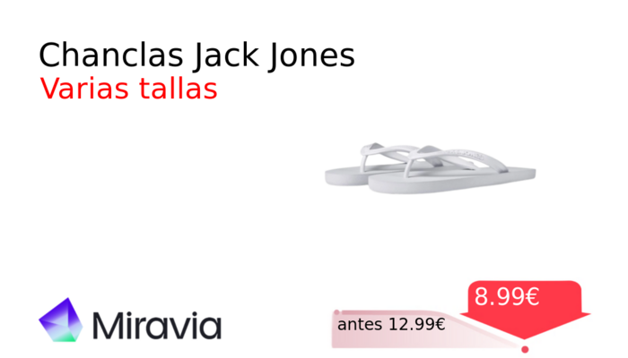 Chanclas Jack Jones