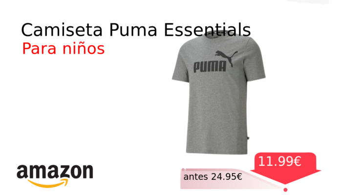 Camiseta Puma Essentials