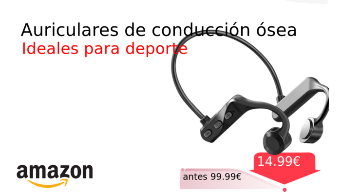 Auriculares de conducción ósea