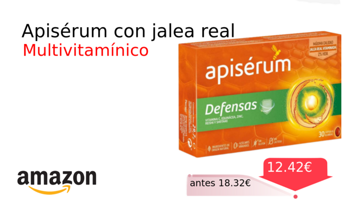 Apisérum con jalea real