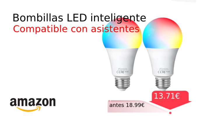 Bombillas LED inteligente