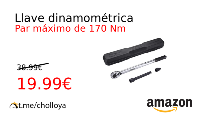 Llave dinamométrica