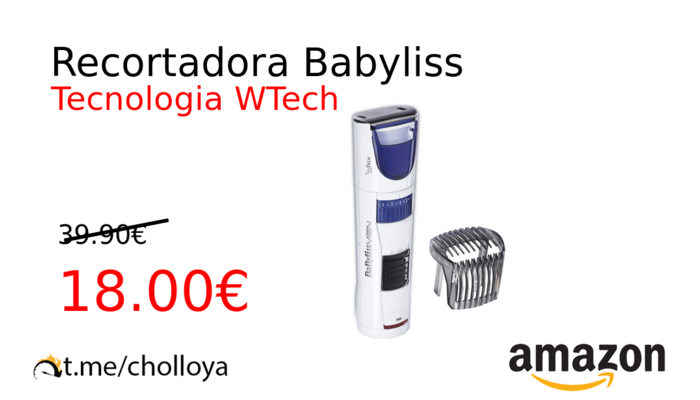 Recortadora Babyliss 