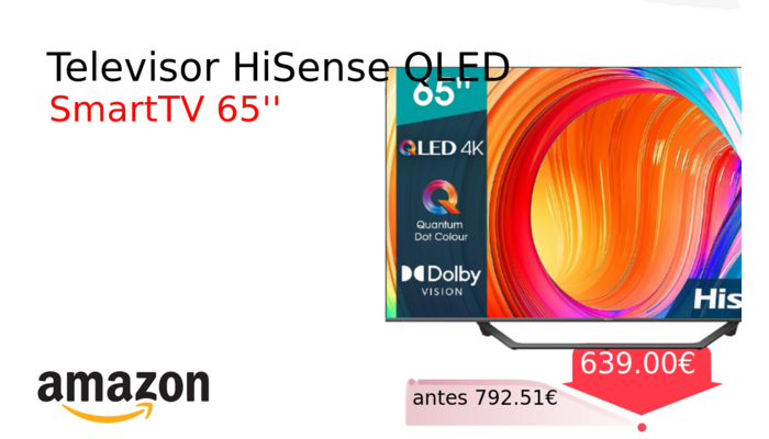 Televisor HiSense QLED