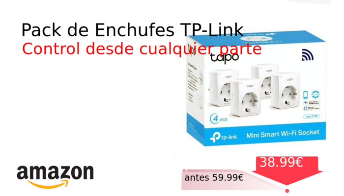 Pack de Enchufes TP-Link