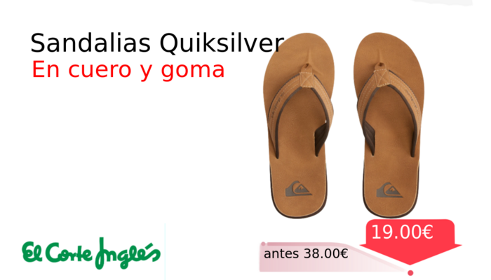 Sandalias Quiksilver