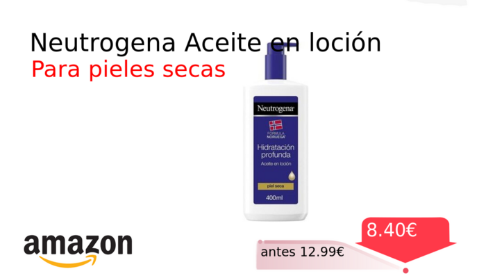 Neutrogena Aceite en loción