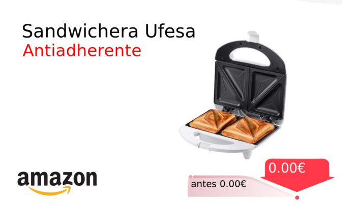 Sandwichera Ufesa