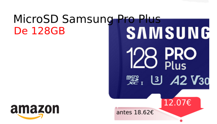 MicroSD Samsung Pro Plus