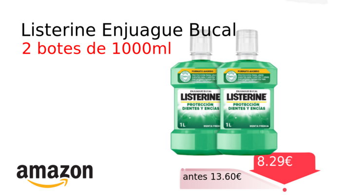 Listerine Enjuague Bucal