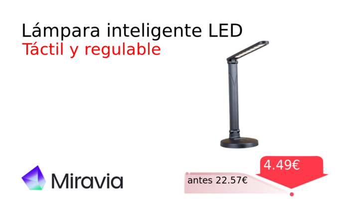 Lámpara inteligente LED 