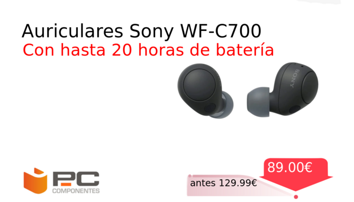 Auriculares Sony WF-C700