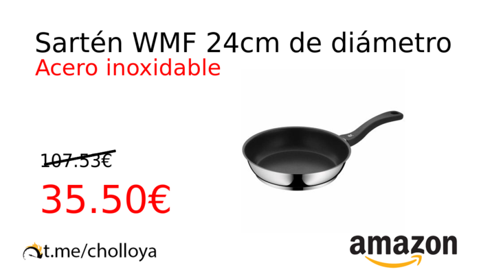 Sartén WMF 24cm de diámetro