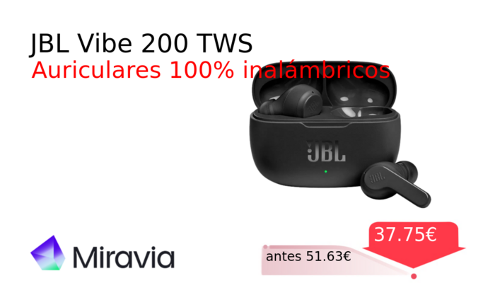 JBL Vibe 200 TWS