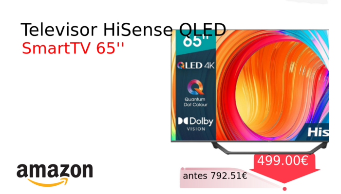 Televisor HiSense QLED