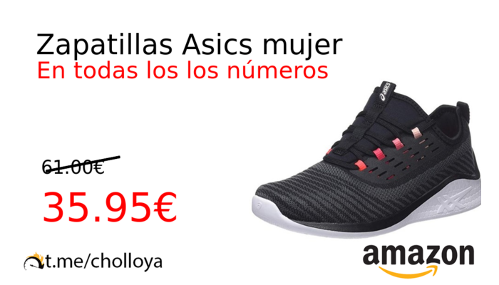 Zapatillas Asics mujer