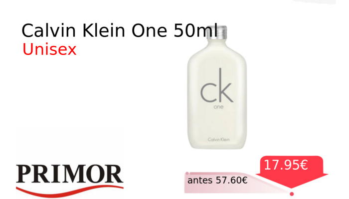 Calvin Klein One 50ml