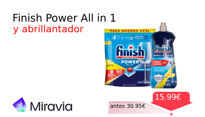 Finish Power All in 1