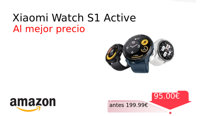 Xiaomi Watch S1 Active