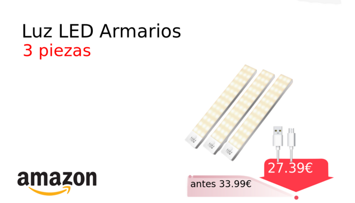 Luz LED Armarios