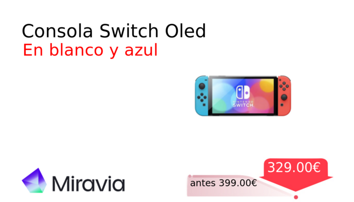 Consola Switch Oled