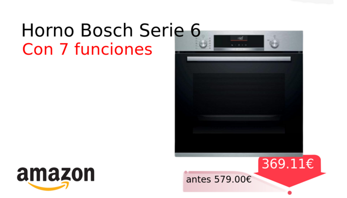 Horno Bosch Serie 6