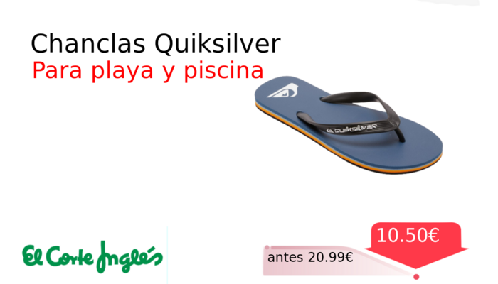 Chanclas Quiksilver