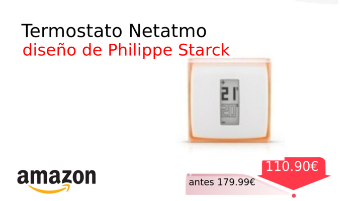 Termostato Netatmo