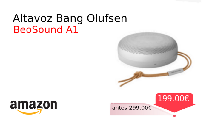 Altavoz Bang Olufsen