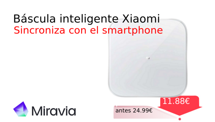 Báscula inteligente Xiaomi