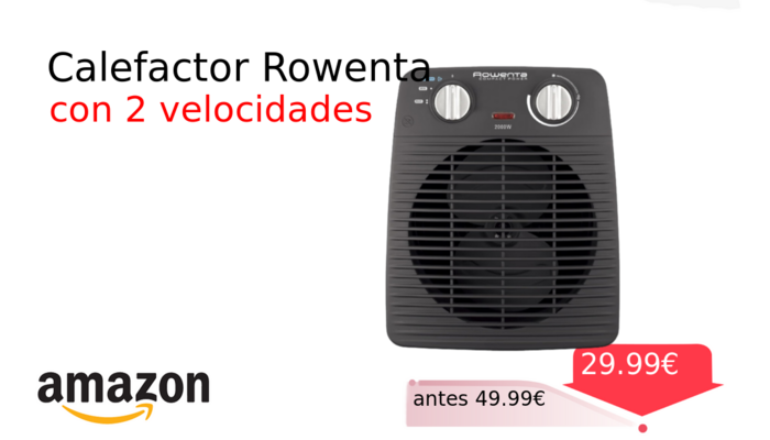 Calefactor Rowenta