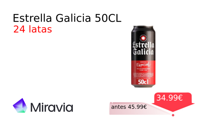 Estrella Galicia 50CL