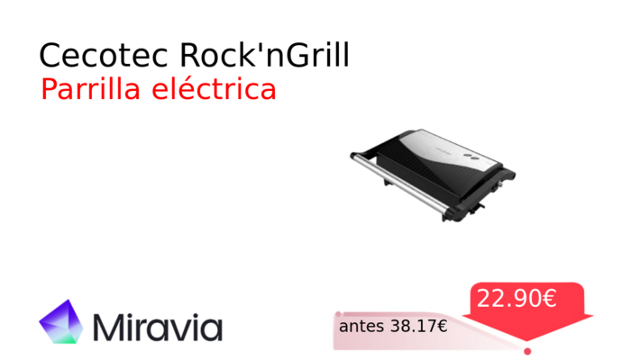 Cecotec Rock'nGrill