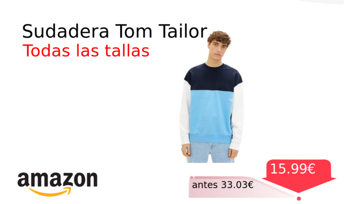 Sudadera Tom Tailor