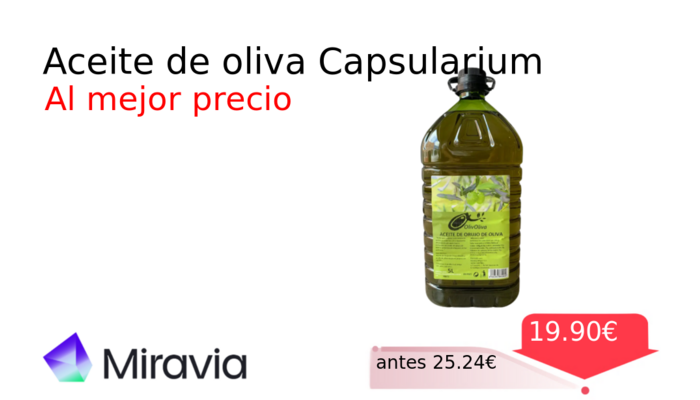 Aceite de oliva Capsularium