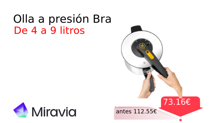 Olla a presión Bra