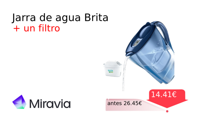 Jarra de agua Brita