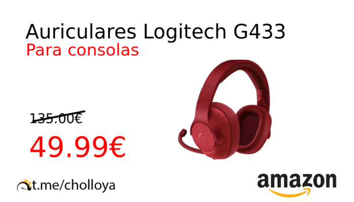 Auriculares Logitech G433