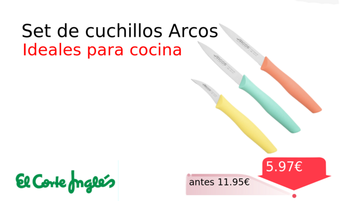 Set de cuchillos Arcos